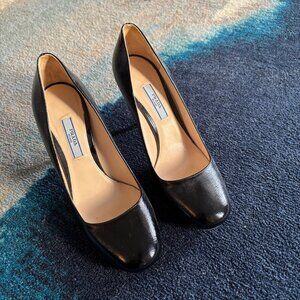 PRADA Womens Black Heels Size 37.5